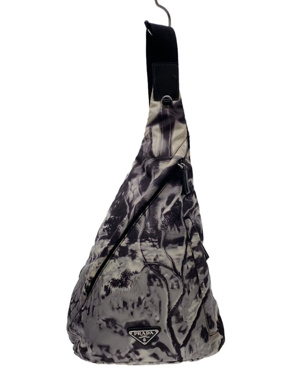 Prada OUTDOOR Backpack Re Shoulder Bag GrayBag